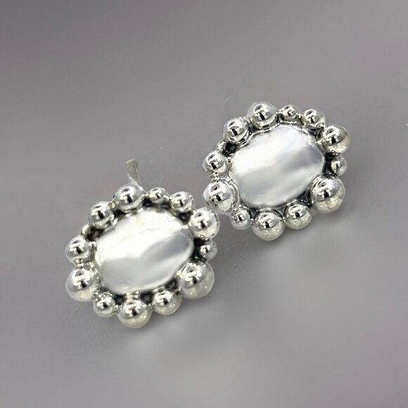 Georg Jensen Estate Sterling Silver Cufflinks 16 Grams GJ40 - Picture 1 of 8